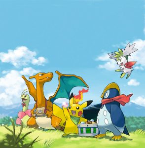 Artwork Pokémon Donjon Mystère Explorateurs du Ciel