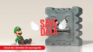 Illustration de la sauvegarde dans le cloud - Nintendo Switch