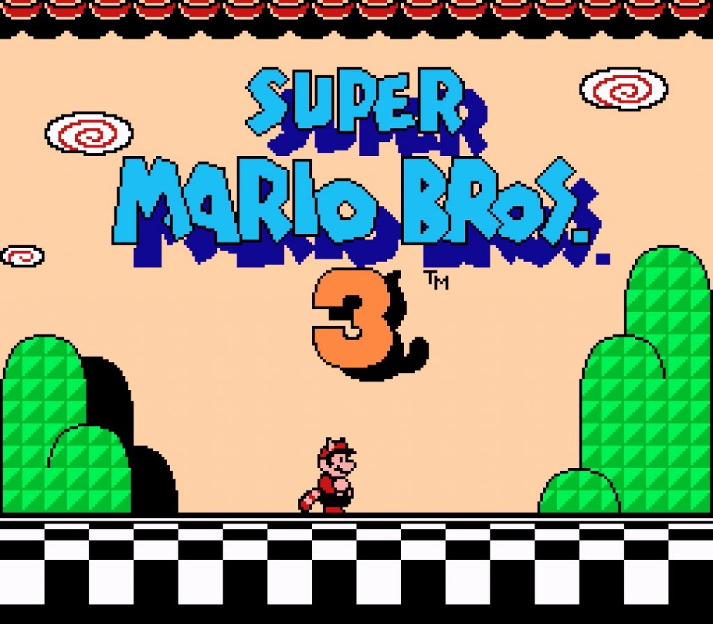 Ecran titre - Super Mario Bros. 3